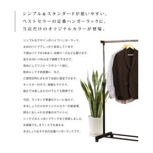 頑丈な太パイプ使用 パイプハンガー 耐荷重25...の詳細画像1