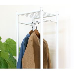 すき間活用ハンガーラック 超コンパクトサイズ ...の詳細画像2