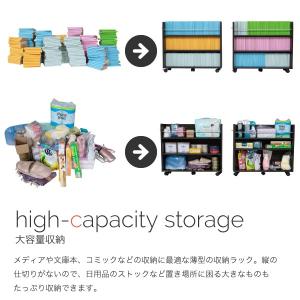 押入れ ラック 収納 幅19.5 奥行78 ....の詳細画像5