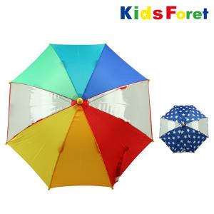 【子供服】 Kids Foret (キッズフォーレ) 星レインボー窓付かさ・傘 SS〜M B81811