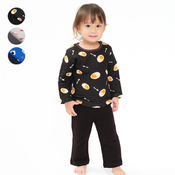 〜11/10まで送料無料 Kids Foret (キッズフォーレ) 【WEB限定】食べ物総柄キルト長...