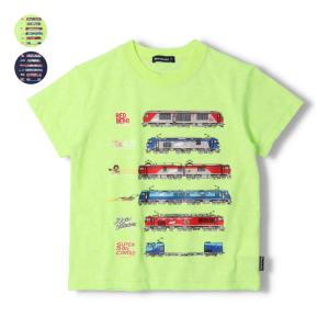 【子供服】 moujonjon (ムージョンジョン) 日本製 JR貨物電車大集合半袖Tシャツ 90cm〜130cm F32812｜こどもの森e-shop Yahoo!店