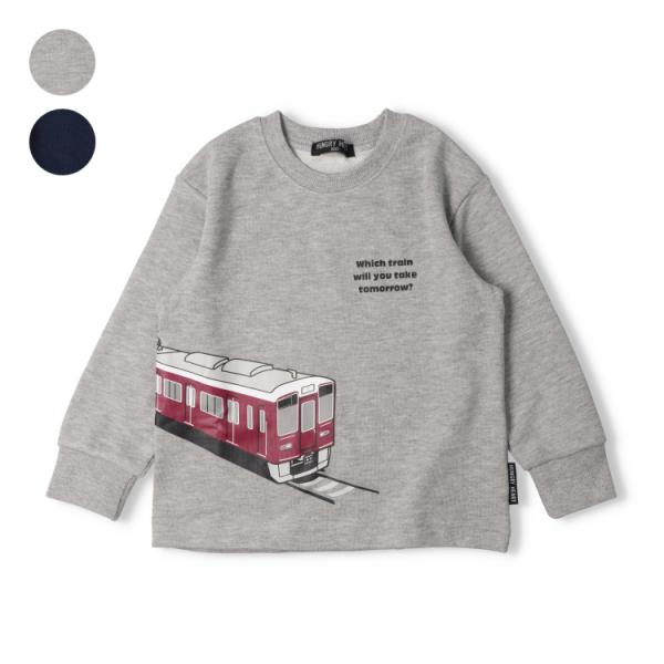 期間限定20%OFFクーポン対象〜12/1まで  Hungry Heart  阪急電車プリント裏毛ト...