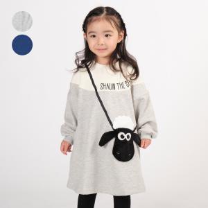 【21秋冬セール:50%OFF】LITTLE BEAR CLUB (リトルベアークラブ) ショーンポシェット裏毛ワンピース キッズ K64380｜marutaka-iryo