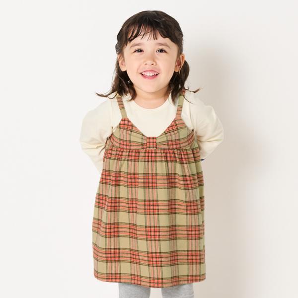 再値下げ 24秋冬SALE40%OFF価格 moujonjon(ムージョンジョン)タータンチェックキ...