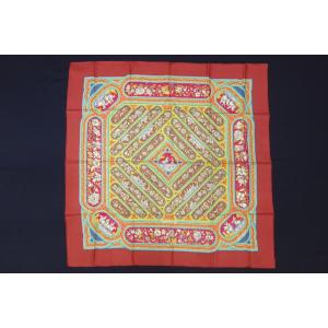 HERMES（エルメス） スカーフ 90 カレ ART des STEPPES ステップ 美術