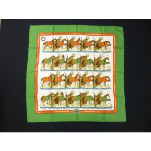 HERMES（エルメス） スカーフ カレ90 ガルド・ローブ・ポップ Garde