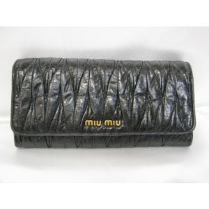 miu miu（ミュウミュウ） 財布 長財布 5M1365 MATELASSE'LUX