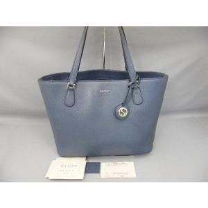 グッチ 2WAYハンドバッグ 268641 ベージュ レザー 中古 ストラップ付