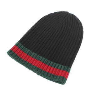 GUCCI（グッチ） ウール M ニットキャップ ニット帽 ビーニー 女性