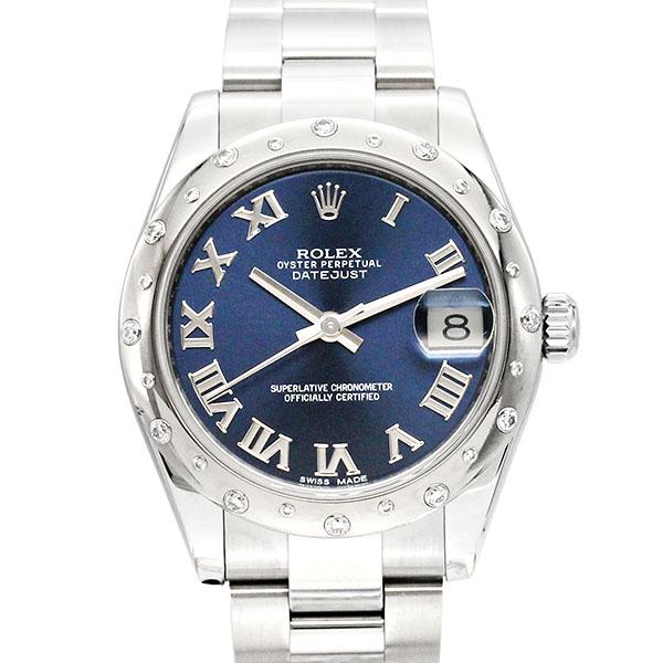 ロレックス ROLEX デイトジャスト 178344 レディース腕時計 中古 正規品 SS/WG 自...