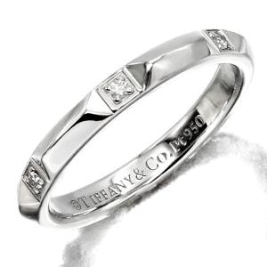 TIFFANY&Co.（ティファニー） プラチナ 立爪 ダイヤモンド リング 6号