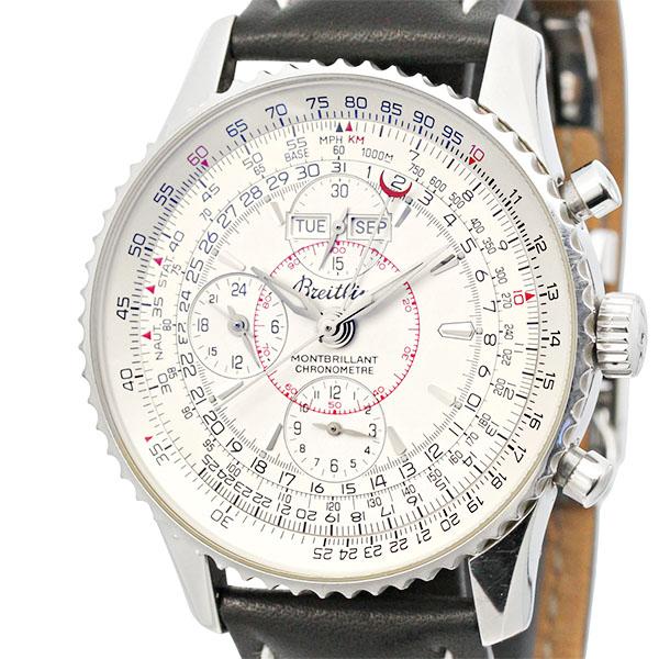 ブライトリング BREITLING ナビタイマー モンブリラン ダトラ A21330 SS メンズ腕...