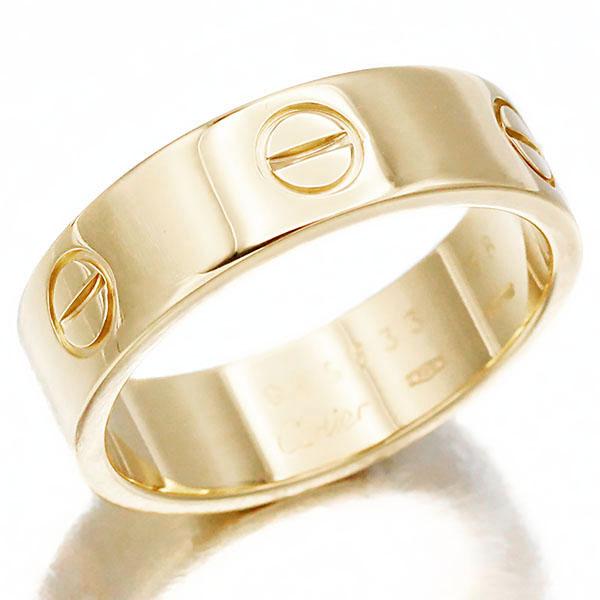 新品仕上げ カルティエ Cartier ラブ リング #58 K18 ゴールド 金 8.0g Lov...