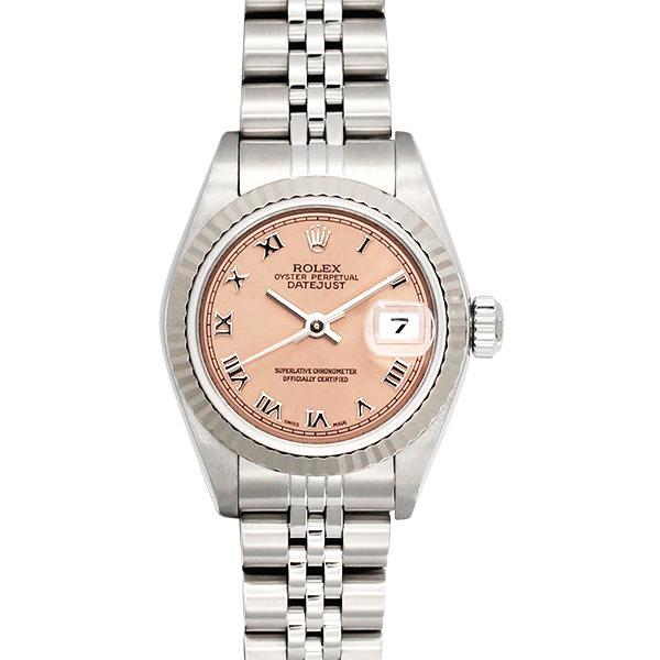 ロレックス ROLEX デイトジャスト 79174 SS WG 自動巻き 26mm レディース腕時計...