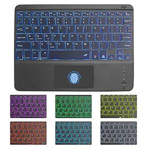Bluetoothキーボード タッチパッド付 7色バックライト搭載