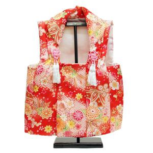 被布着 花柄 赤/ピンク系