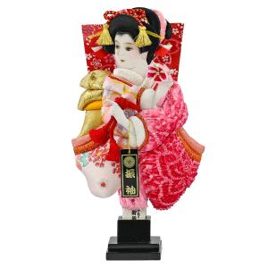 羽子板 お祝い 初正月 8号 飾り台セット ミニ コンパクト 8-5 : 雛人形