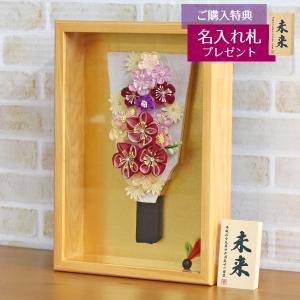 羽子板 お祝い 初正月 ちりめん細工髪飾り付き 敷き布セット : 雛人形