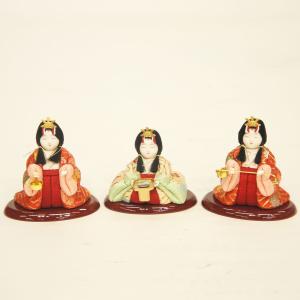 雛人形 真多呂 木目込み ひな人形 銀鈴 三人官女 単品 2021 : 雛人形