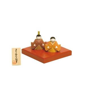 【美品】南雲作 伊予一刀彫 茜 雛人形 雛人形 コンパクト 木製 南雲工房 伊予一刀彫 茜 : 雛人形 五月人形