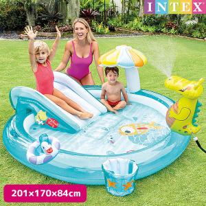 プール ジャングルアドベンチャープレイセンター 257×216×84cm INTEX