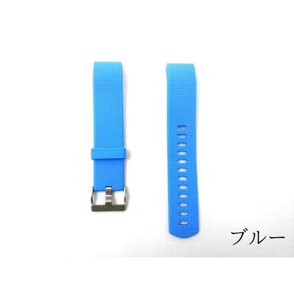 Fitbit Charge 2 バンド 交換ベルト シリコン Lサイズ 全15色