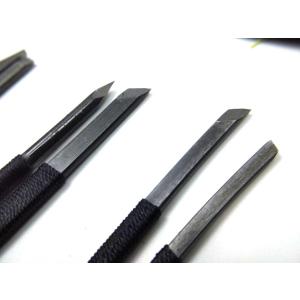 爆買 石彫 彫刻刀 篆刻刀 鉄筆 印刀 10本...の詳細画像1