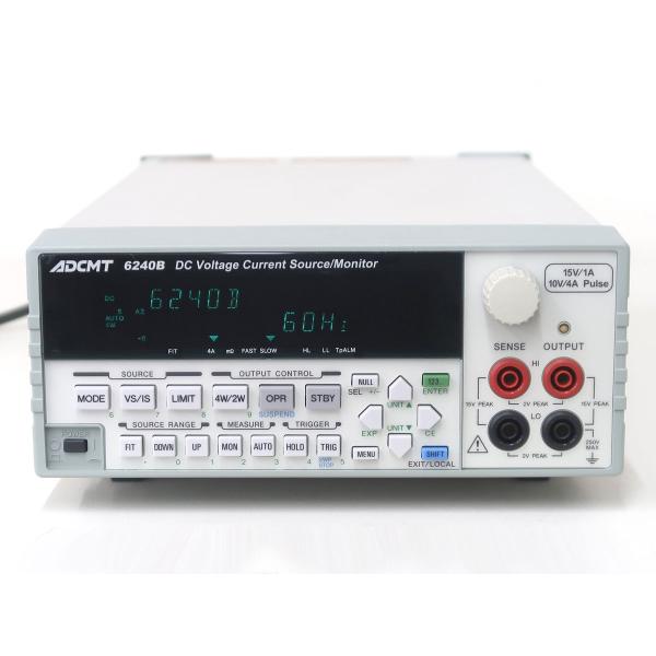 ADCMT　6240B　直流電圧・電流源／モニタ