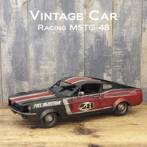 ビンテージカー Vintage Car ヴィンテージカー Racing MUSTANG 48｜marutto-kagu
