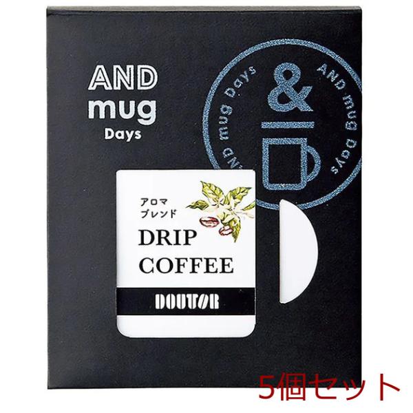 ドトールコーヒー ドリップコーヒー アロマブレンド ５袋 5個セット メッセージカード付