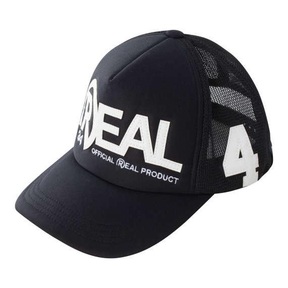大きいサイズ RealBvoice REAL34 PATCHメッシュキャップ 3L ラッピング可
