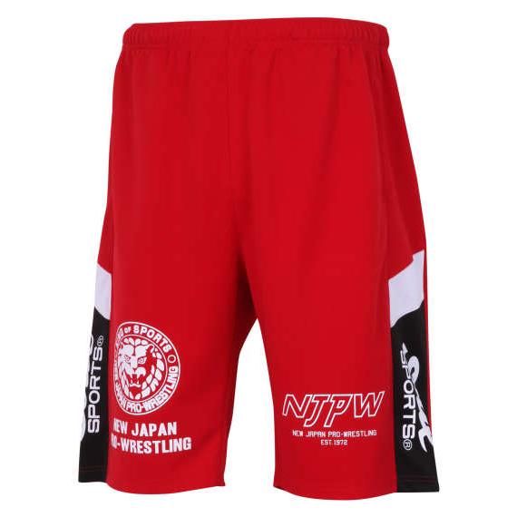 大きいサイズ SOUL SPORTS×新日本プロレス ジャージハーフパンツ3L 4L 5L 6L 8...