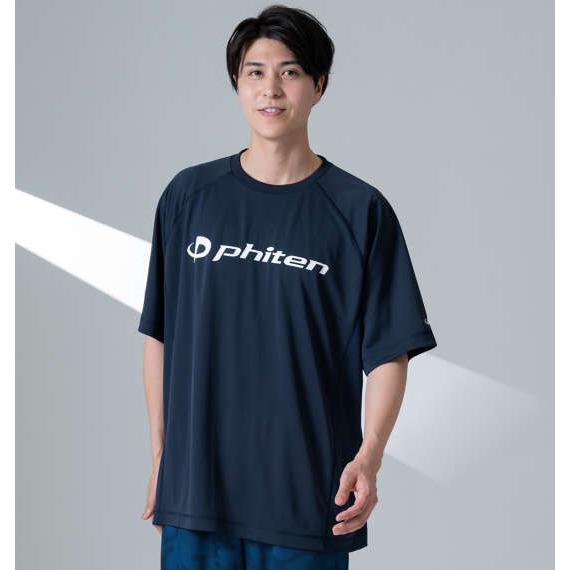 大きいサイズ Phiten RAKUシャツSPORTSドライメッシュ半袖Tシャツ 3L 4L 5L ...