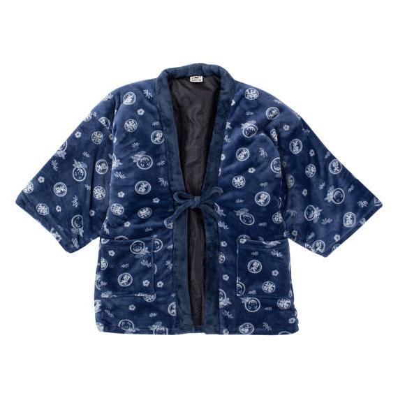 大きいサイズ 黒柴印和んこ堂 ふわもこ半纏 3L 5L MC843531-75163 ラッピング可
