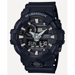 カシオ Gショック G SHOCK アナデジ クオーツ メンズ 腕時計 GA 700 1B ブラック ブラック ラッピング可｜marutto-markets