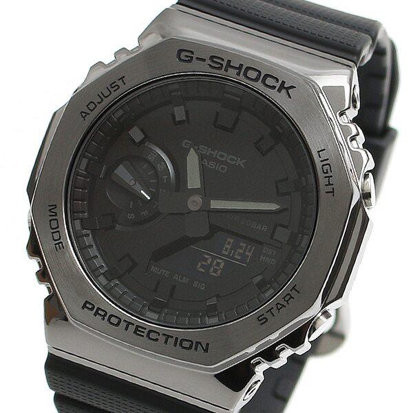 カシオ 腕時計 GM 2100BB 1A メンズ Gショック G SHOCK クォーツ ブラック ラ...