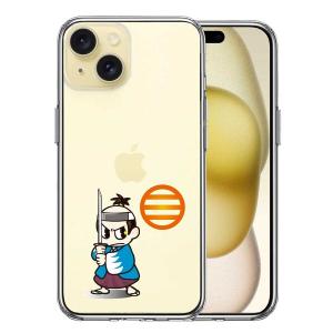 iPhone15 ケース クリア 侍 新撰組 新選組 近藤 スマホケース 側面ソフト 背面ハード ハイブリッド｜marutto-markets