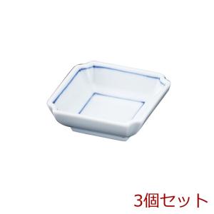 和食器 角小皿 細筋 日本製 3個セット｜marutto-markets