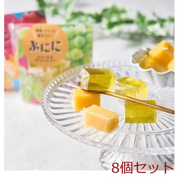夏季限定 果実のひとくち寒天ゼリー ぷにに マンゴー 8個セット