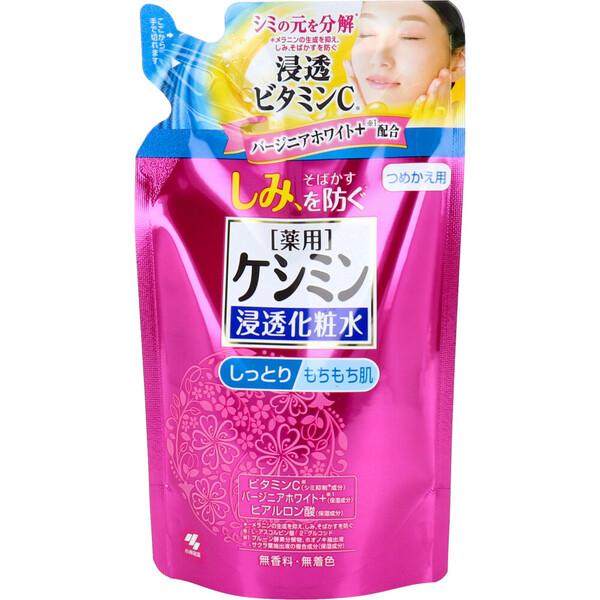 薬用ケシミン 浸透化粧水 しっとりもちもち肌 詰替用 １４０ｍＬ