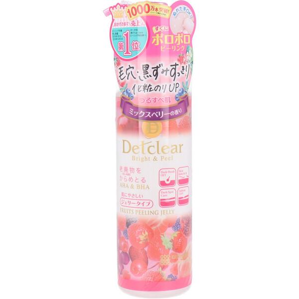 DETクリア ブライト&amp;ピール ピーリングジェリー ミックスベリーの香り 180mL