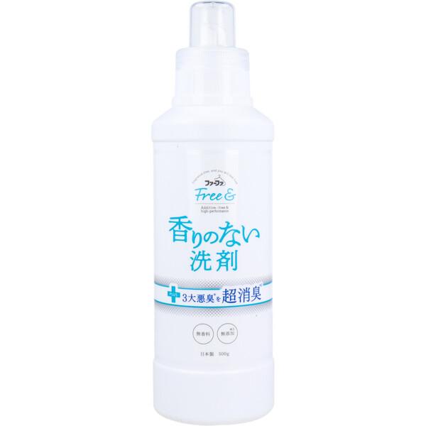 ファーファ フリー&amp;フリーアンド 香りのない洗剤 超コンパクト液体洗剤 無香料 本体 500g