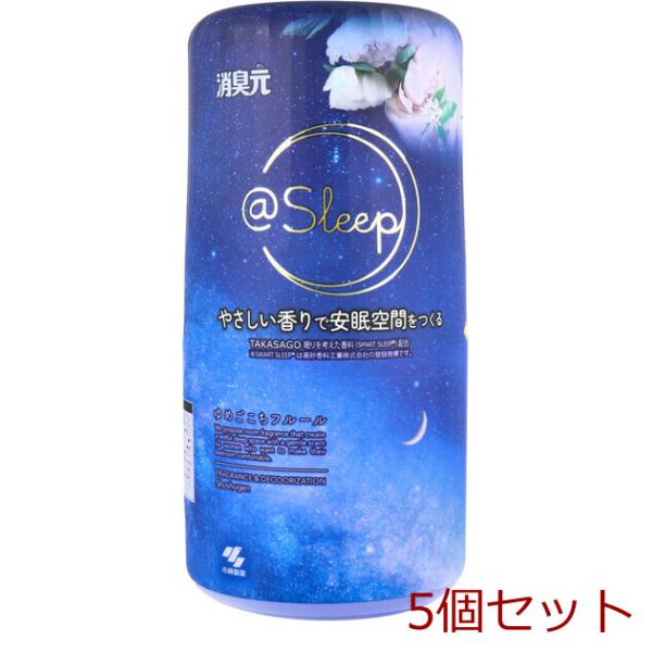 消臭元 ＠Sleep ゆめごこちフルール 寝室用 400mL