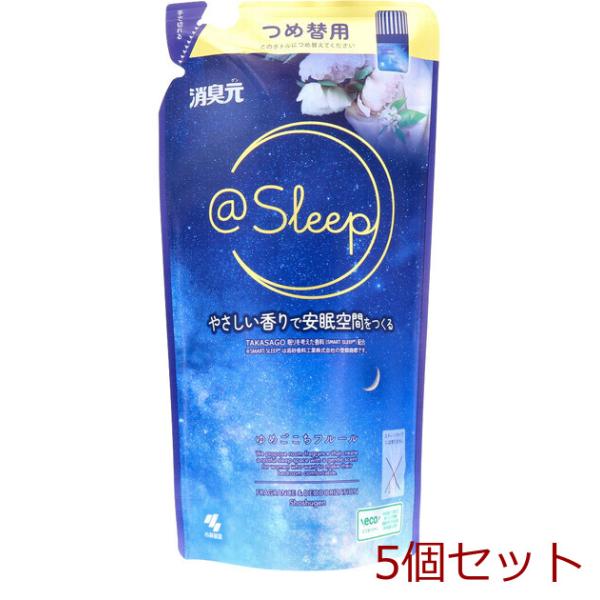 消臭元 ＠Sleep ゆめごこちフルール 寝室用 詰替用 400mL
