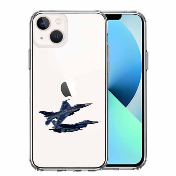 iPhone13 ケース クリア戦闘機 F-2A VIPER ZERO スマホケース 側面ソフト 背...