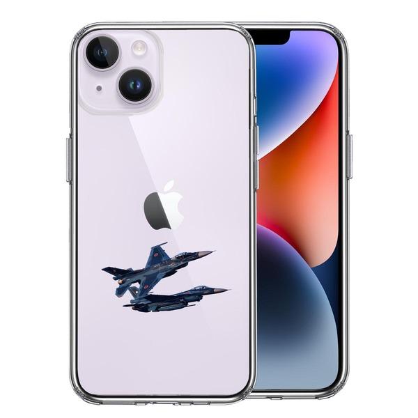 iPhone14Plus ケース クリア戦闘機 F 2A VIPER ZERO スマホケース 側面ソ...