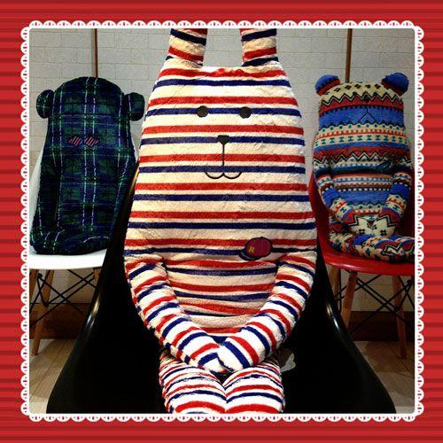 ボーイクラフト　抱き枕クッション　ボーイラブ（うさぎ） C281　ボーダー柄【クラフトホリック／CR...