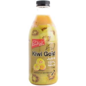 Pure Kiwi Natural ニュージーランド産 ゴールドキウィジュース 1000ml x 4本セット ＜ストレート果汁100%使用 無加糖・防腐剤・着色料不使用＞｜maruwashoten