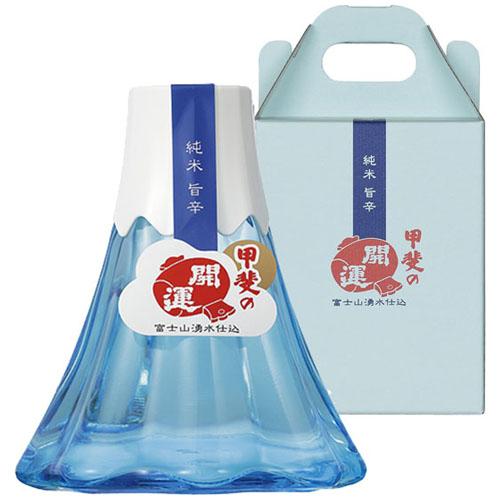 甲斐の開運　純米旨辛　大雄峰（だいゆうほう）　富士山ボトル　360ml　※カートン入り